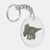 Pachyrhinosaurus Sleutelhanger (Voorkant Links)