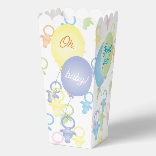 Paci Bunny Baby shower Bedankdoosjes (Achterkant)