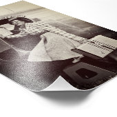 Pacific Alaska Airlines Stewardess Air Hostess Foto Afdruk (Hoek)