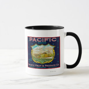Pacific Apple Crate Label Mok
