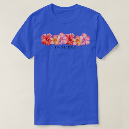 Pacific Babe T-shirt (Design voorkant)