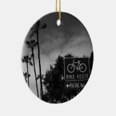 Pacific Beach Keramisch Ornament (Rechts)