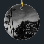Pacific Beach Keramisch Ornament<br><div class="desc">Pacific Beach in La Jolla, Californië.</div>