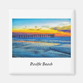 Pacific Beach Pier Magnet (Voorkant)