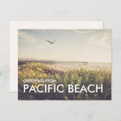 Pacific Beach San Diego Briefkaart (Voorkant / Achterkant)