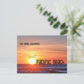 Pacific Beach, San Diego, Californië Briefkaart (Staand voorkant)