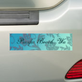 Pacific Beach, Wa #1 Bumpersticker (Op auto)