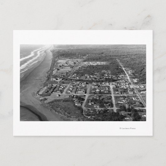 Pacific Beach, WA - antenne Uitzicht Photography Briefkaart (Voorkant)