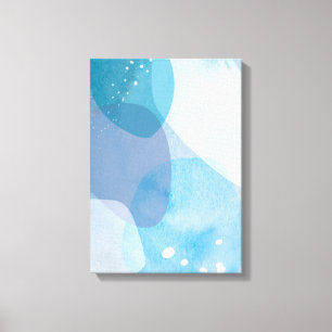 Pacific blauw canvas afdruk