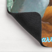 Pacific blue Parrotlets houdt van vliegende vogels Muismat (Hoek)