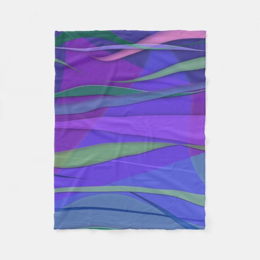 Pacific Breezes Fleece Deken (Voorkant)