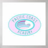 Pacific Coast Academy Zoey 101 Pink Poster (Voorkant)