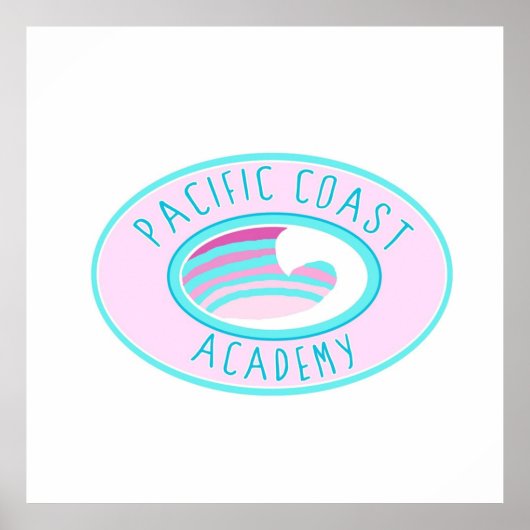 Pacific Coast Academy Zoey 101 Pink Poster (Voorkant)