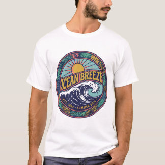 Pacific Coast California Retro Surf T-shirt