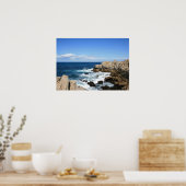 Pacific Coast, Cliffs Foto Poster (Keuken)
