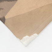 Pacific Coast Highway Aerial Travel Art Fleece Deken (Hoek)