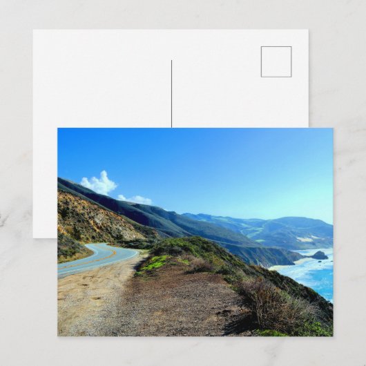 Pacific Coast Highway Briefkaart (Voorkant / Achterkant)