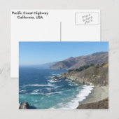 Pacific Coast Highway Briefkaart (Voorkant / Achterkant)