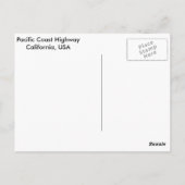 Pacific Coast Highway Briefkaart (Achterkant)