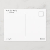 Pacific Coast Highway Briefkaart (Achterkant)