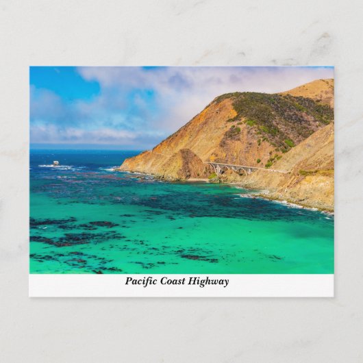Pacific Coast Highway Briefkaart (Voorkant)