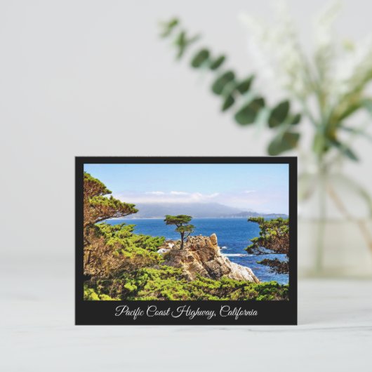 PACIFIC COAST HIGHWAY CALIFORNIA BRIEFKAART (Staand voorkant)