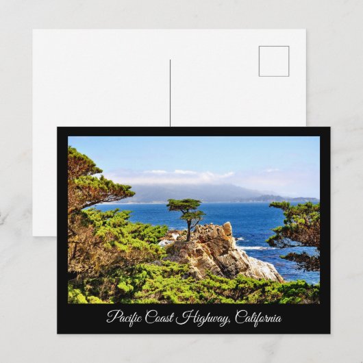 PACIFIC COAST HIGHWAY CALIFORNIA BRIEFKAART (Voorkant / Achterkant)