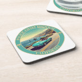 Pacific Coast Highway, Californië Bier Onderzetter (Linkerzijde)