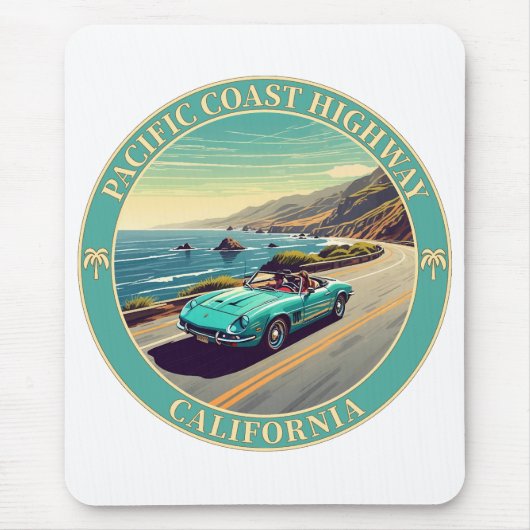 Pacific Coast Highway, Californië Muismat (Voorkant)
