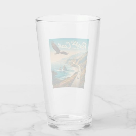 Pacific Coast Highway Eagle Glas (Achterkant)