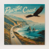 Pacific Coast Highway Eagle Legpuzzel (Verticaal)