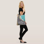 Pacific Coast Highway Graphic Travel Art Tote Bag (Op model)