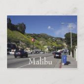 Pacific Coast Highway Malibu California Briefkaart (Voorkant)