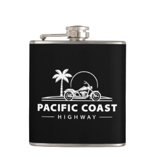 Pacific Coast Highway Motorfiets Heupfles