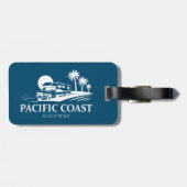 Pacific Coast Highway-recreatievoertuig Bagagelabel (Achterkant horizontaal)
