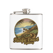 Pacific Coast Highway Retro Heupfles (Voorkant)
