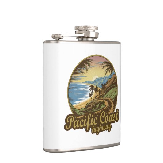 Pacific Coast Highway Retro Heupfles (Rechts)
