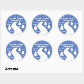 Pacific Coast Highway Ronde Sticker (Vel)