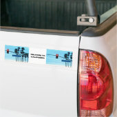 Pacific Coast Highway Sign California Beach Sky Bumpersticker (Op Truck)
