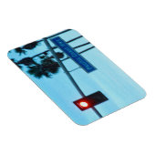 Pacific Coast Highway Sign California Beach Sky Magneet (Rechterzijde)