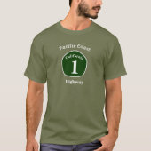 Pacific Coast Highway - T-shirt (Voorkant)