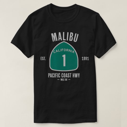 Pacific Coast Highway T-shirt (Design voorkant)