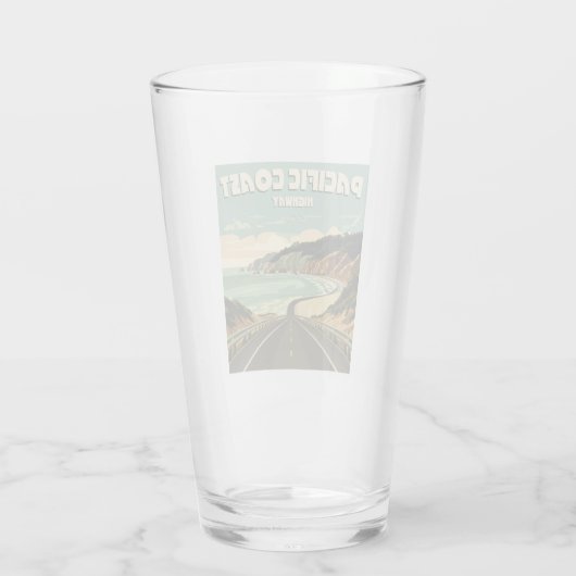 Pacific Coast Highway Vista Glas (Achterkant)