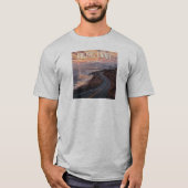 Pacific Coast Highway zonsondergang T-shirt (Voorkant)