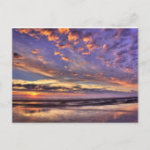 Pacific Coast Paradise Sunset Briefkaart (Voorkant)