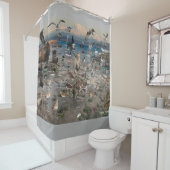 Pacific Coast Shower Curtain Douchegordijn (In situ)