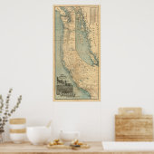 Pacific Coast Steamship Company Poster (Keuken)