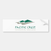 Pacific Crest Bumpersticker (Voorkant)