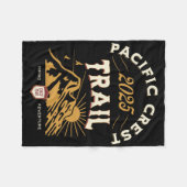 Pacific Crest Trail 2025 PCT Hike Fleece Deken (Voorkant (Horizontaal))