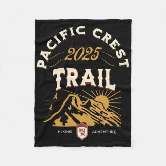Pacific Crest Trail 2025 PCT Hike Fleece Deken